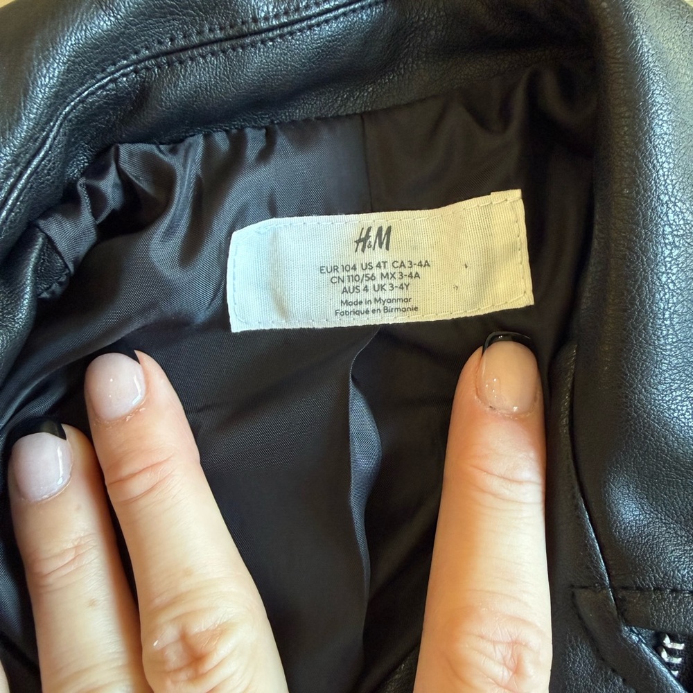 H&M Sleek Black Jacket
